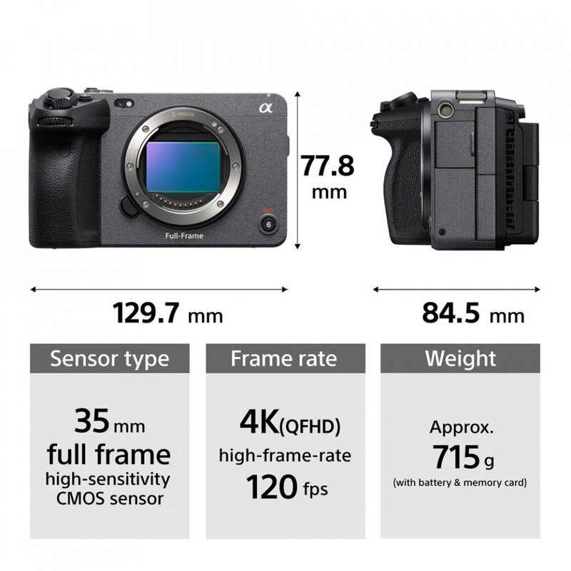 Sony FX3 - Camera Cinema Full Frame